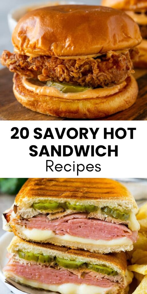 20 Crispy Hot Sandwich Recipes