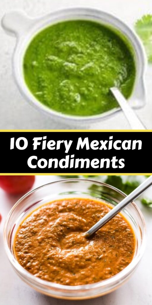 10 Spicy Mexican Sauces and Condiments