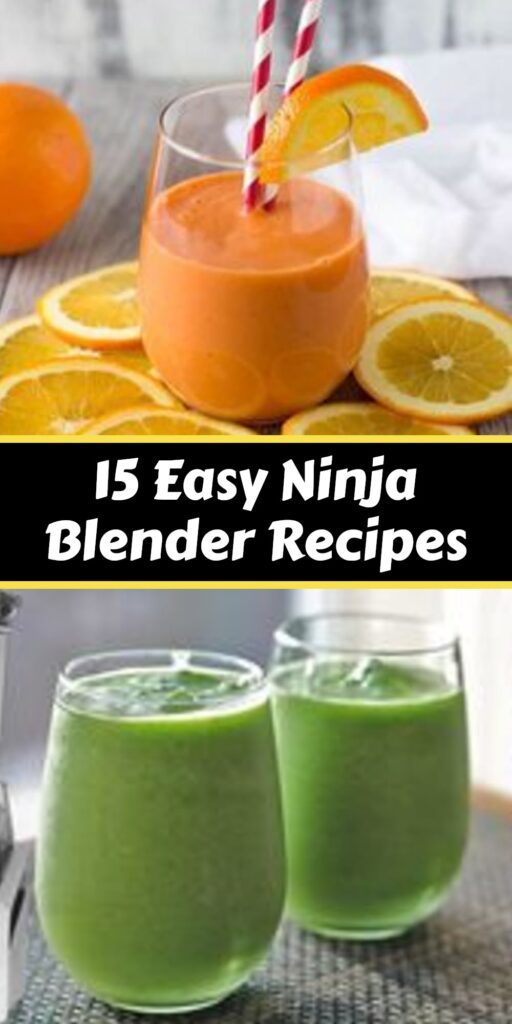 15 Delicious Ninja Blender Recipes