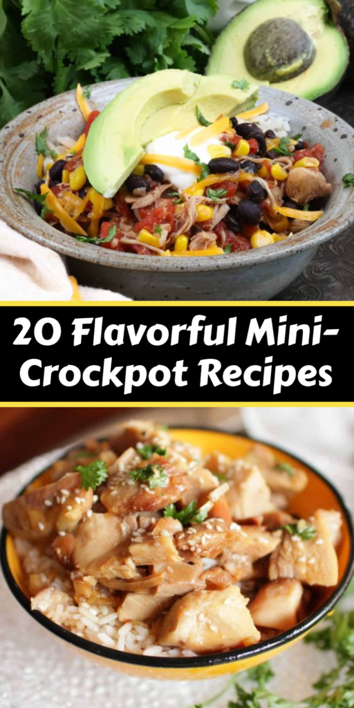 20 Flavorful Mini-Crockpot Recipes