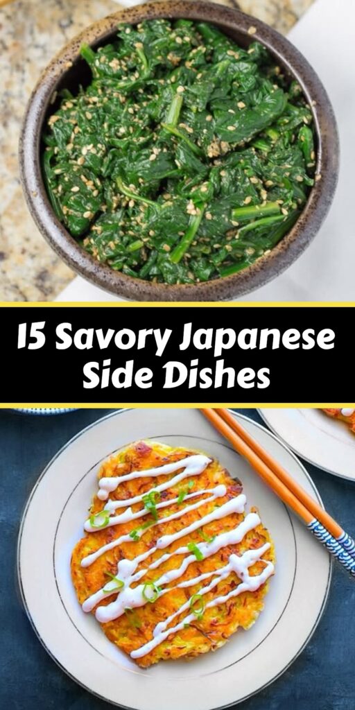 15 Flavorful Japanese Side Dishes