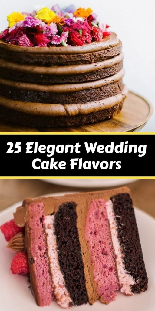 25 Flavorful Wedding Cake Flavors