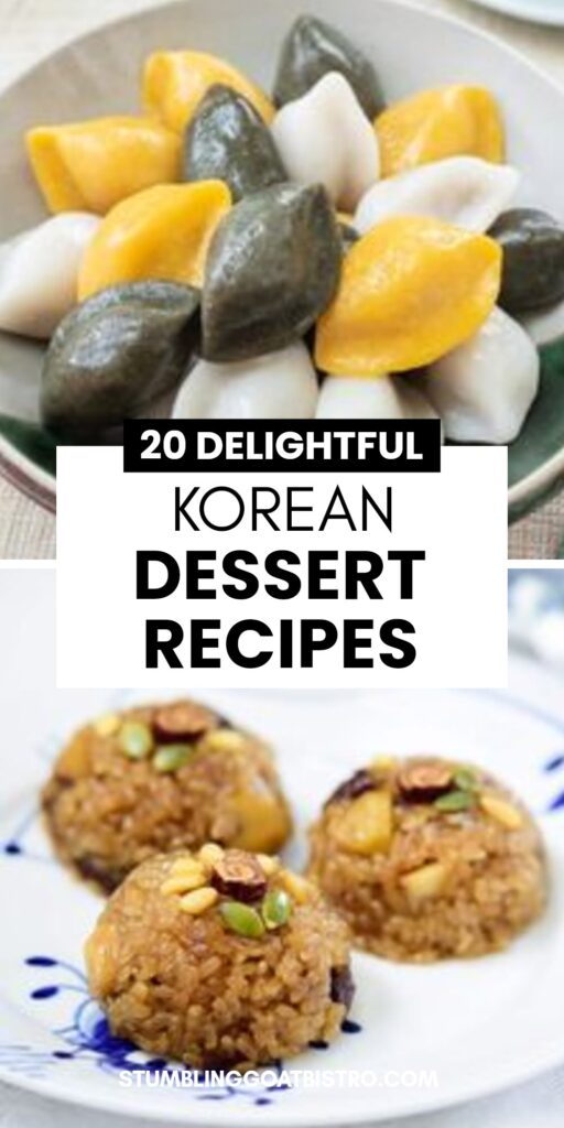 20 Yummy Korean Desserts