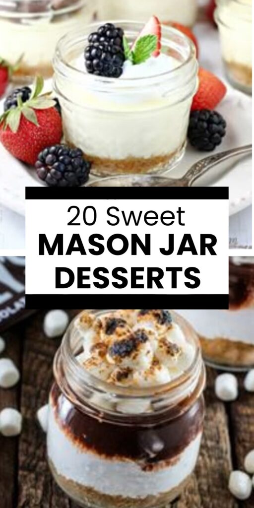 20 Homemade Mason Jar Desserts