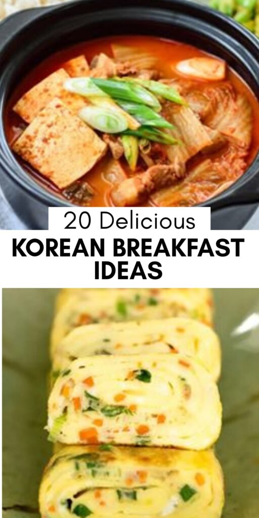 20 Traditional Korean Breakfast Recipes