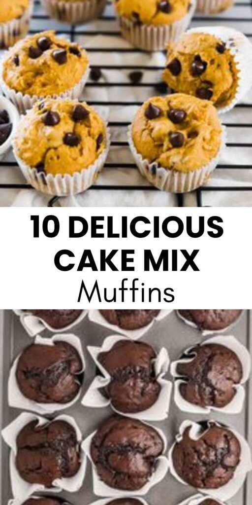 10 Yummy Cake Mix Muffins