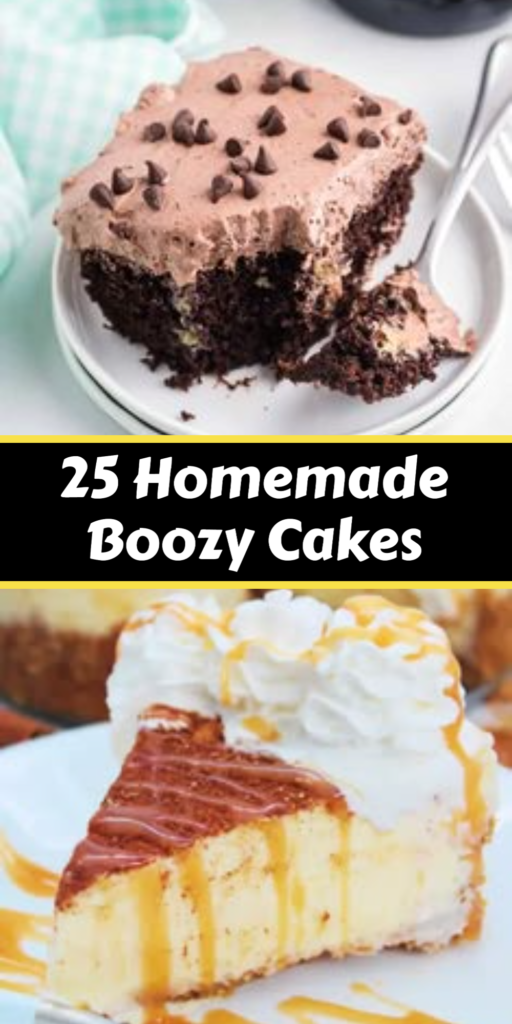 25 Homemade Boozy Cakes