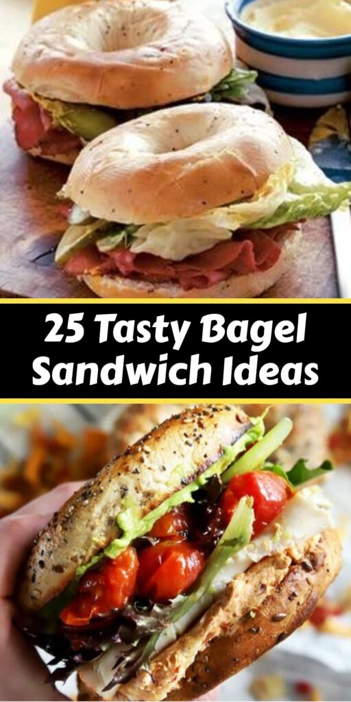 25 Homemade Bagel Sandwich Recipes