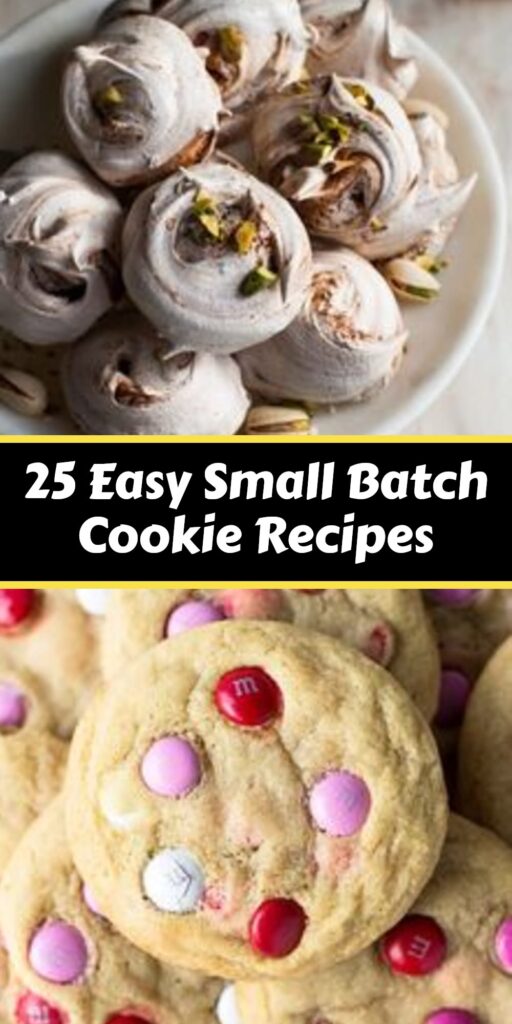 25 Yummy Small Batch Cookie Recipes