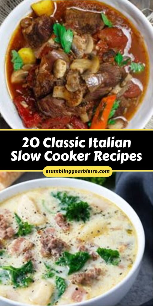 20 Classic Italian Slow Cooker Recipes