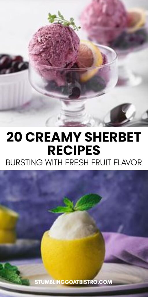 20 Delicious Sherbet Recipes