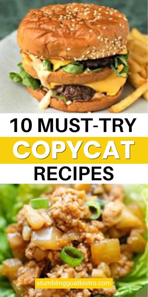 10 Easy Copycat Recipes
