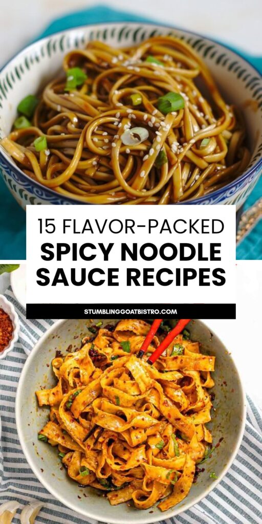 15 Spicy Noodle Sauce Recipes