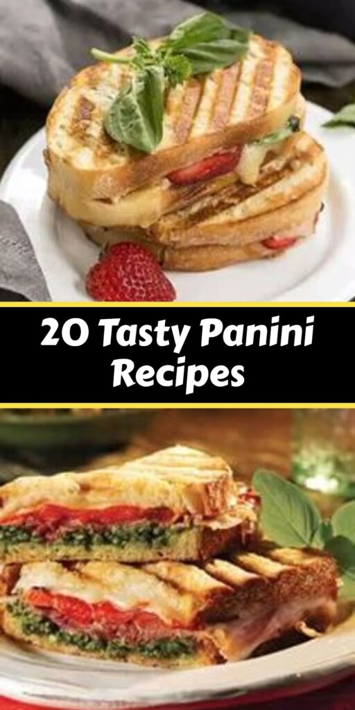 20 Cheesy Panini Recipes