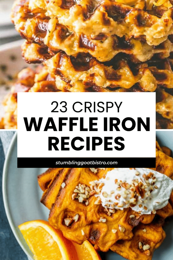 Crispy Waffle Iron Recipes