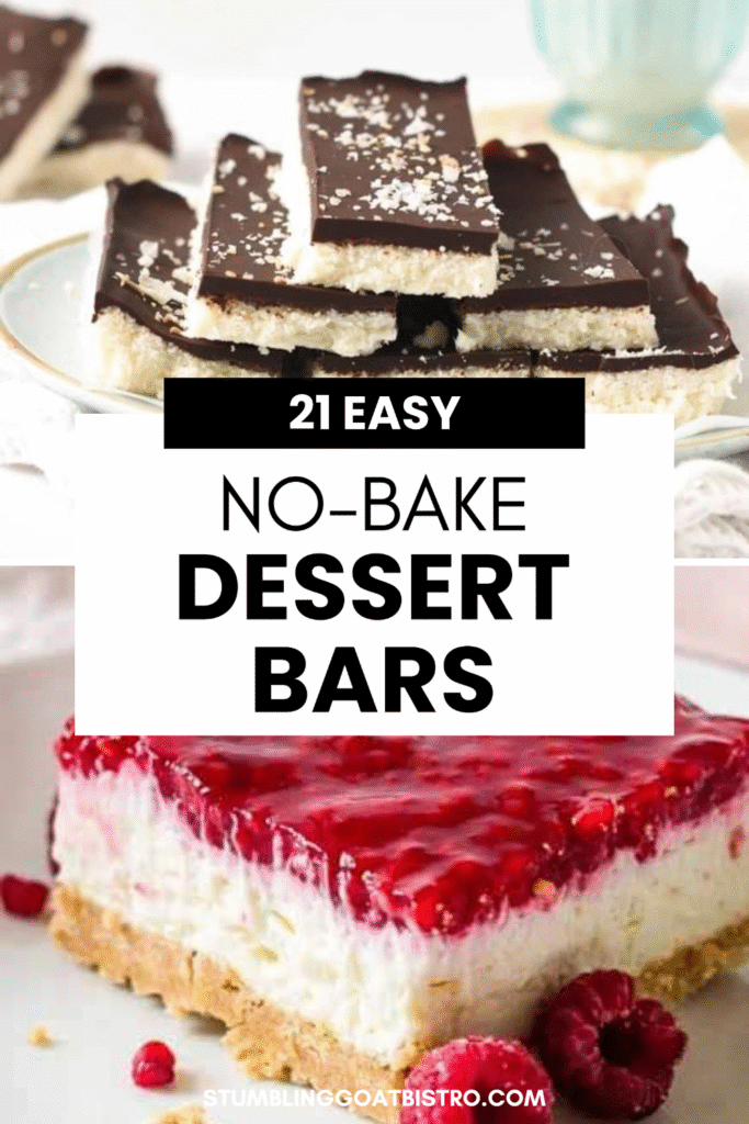 Easy No-Bake Dessert Bars