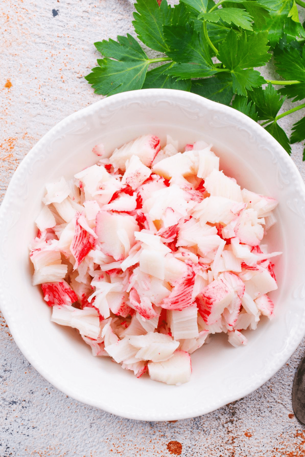 Golden Corral Crab Salad
