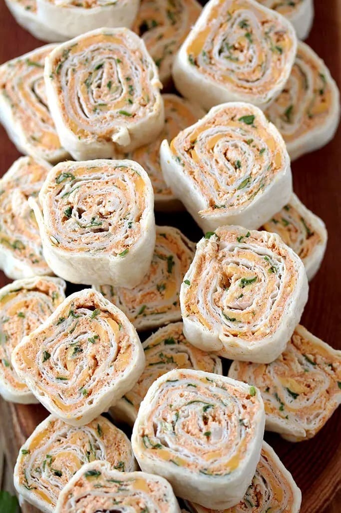 Appetizing Homemade Taco Tortilla Roll-Up