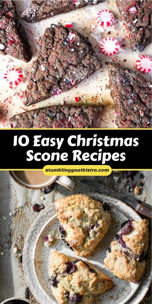 Easy Christmas Scone Recipes