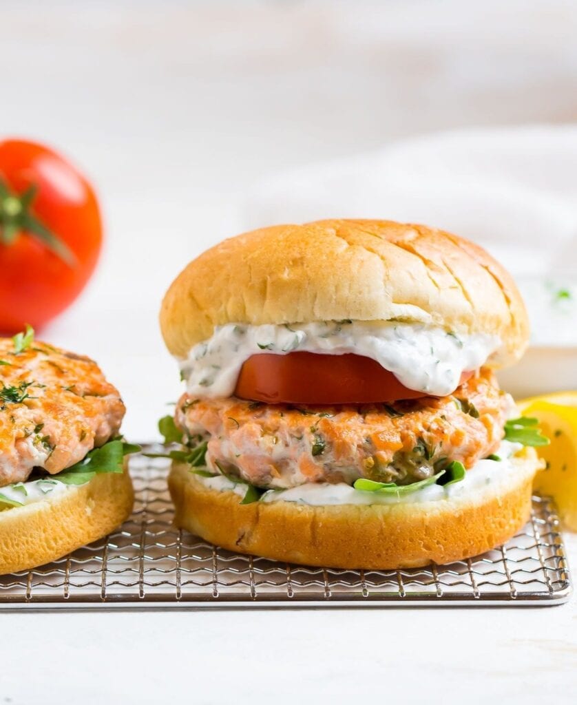 Salmon Burgers