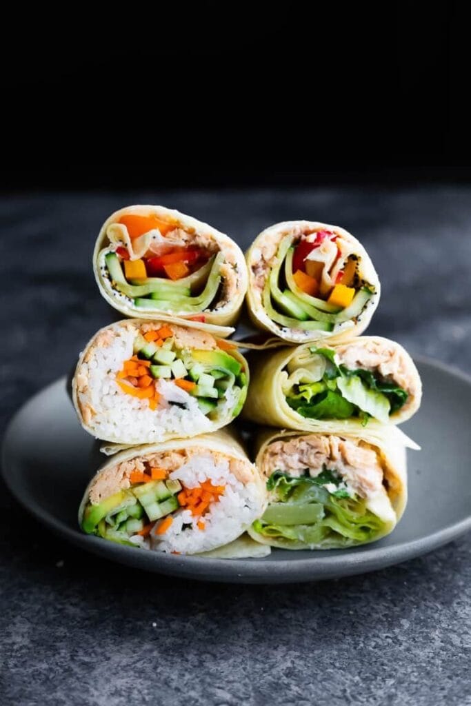 Salmon Wraps